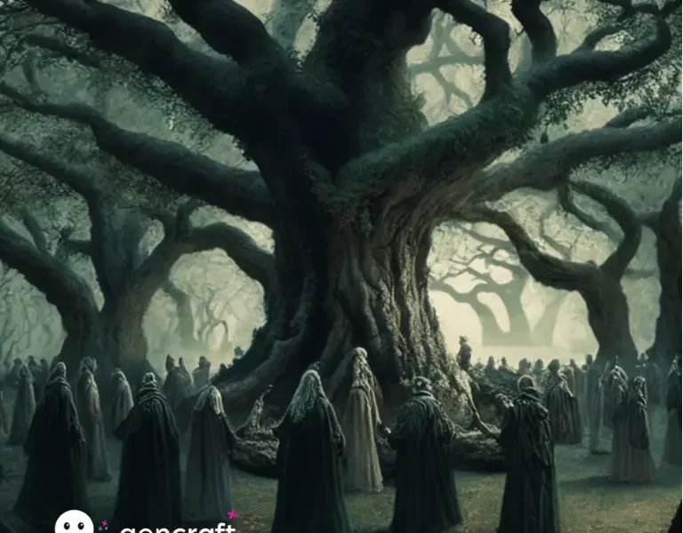 Scared Grove Trees
